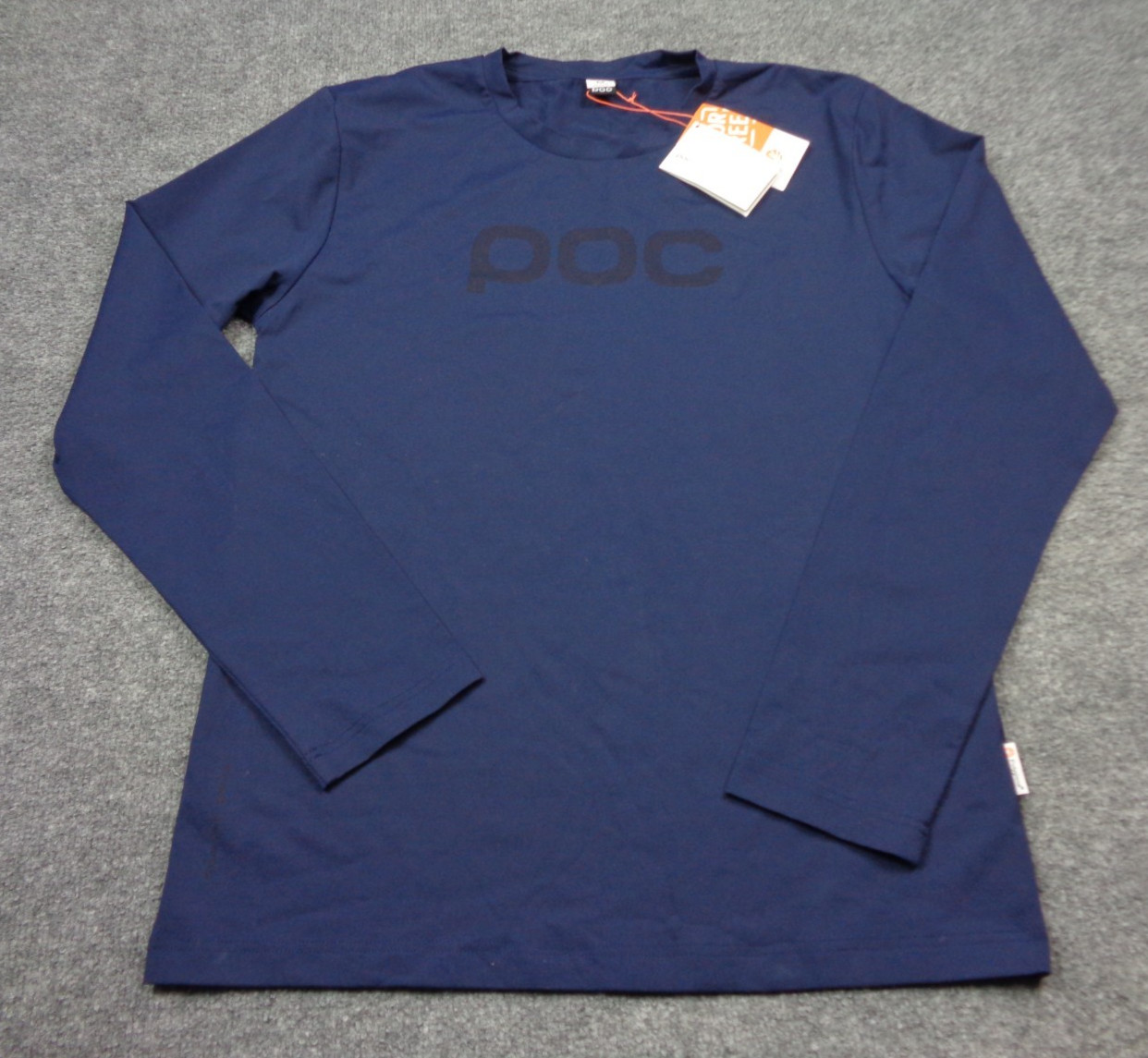 POC Trail Jersey Mens M Baron Blue Long Sleeve Performance Running Cycling NWT