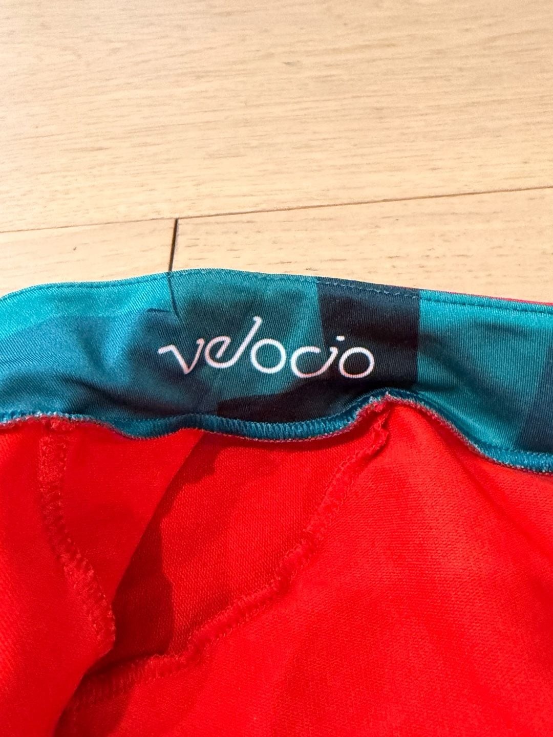 Lot of 2 Velocio Men’s Signature Cycling Jerseys XS Black & Red Full Zip