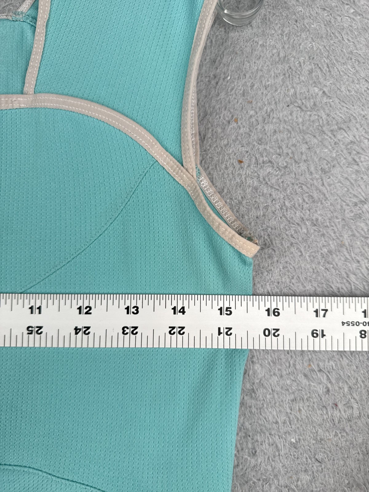 Oakley Cycling Jersey Women Small Teal White Tank Sleeveless Rear Pockets Poly