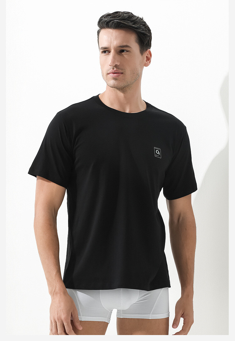 Men’s Summer Short Sleeve Antibacterial Loose Casual Outdoor Breathable T-Shirt