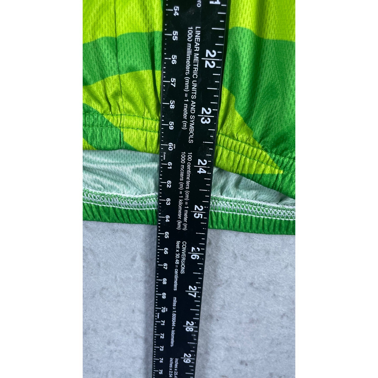 VOmax Cycling Jersey Mens M Green Excellent BP MS150 2013 Houston Austin Ride