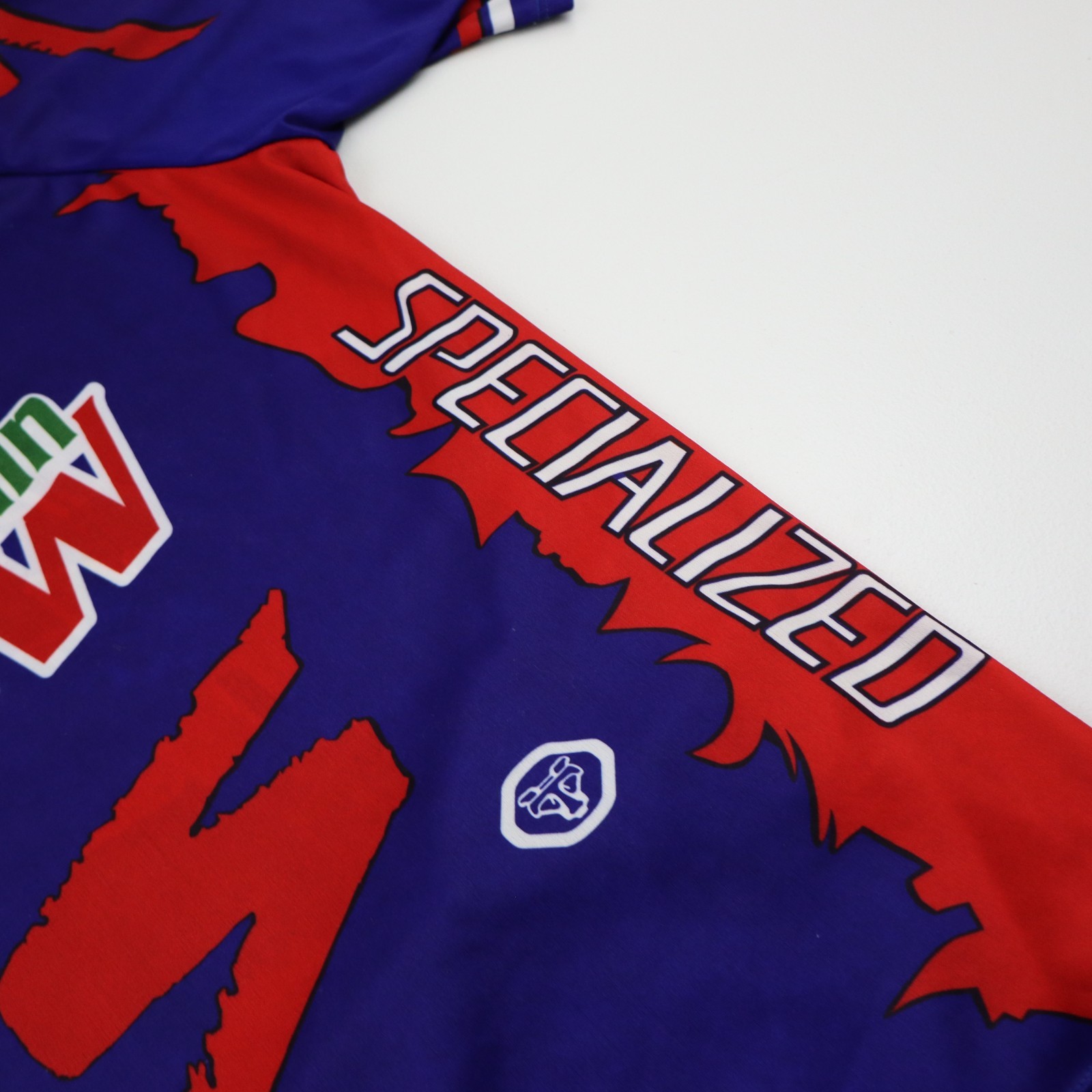 Vintage Specialized Mountain Dew Cycling Jersey Mens Large/M Bike Pro Team Shirt