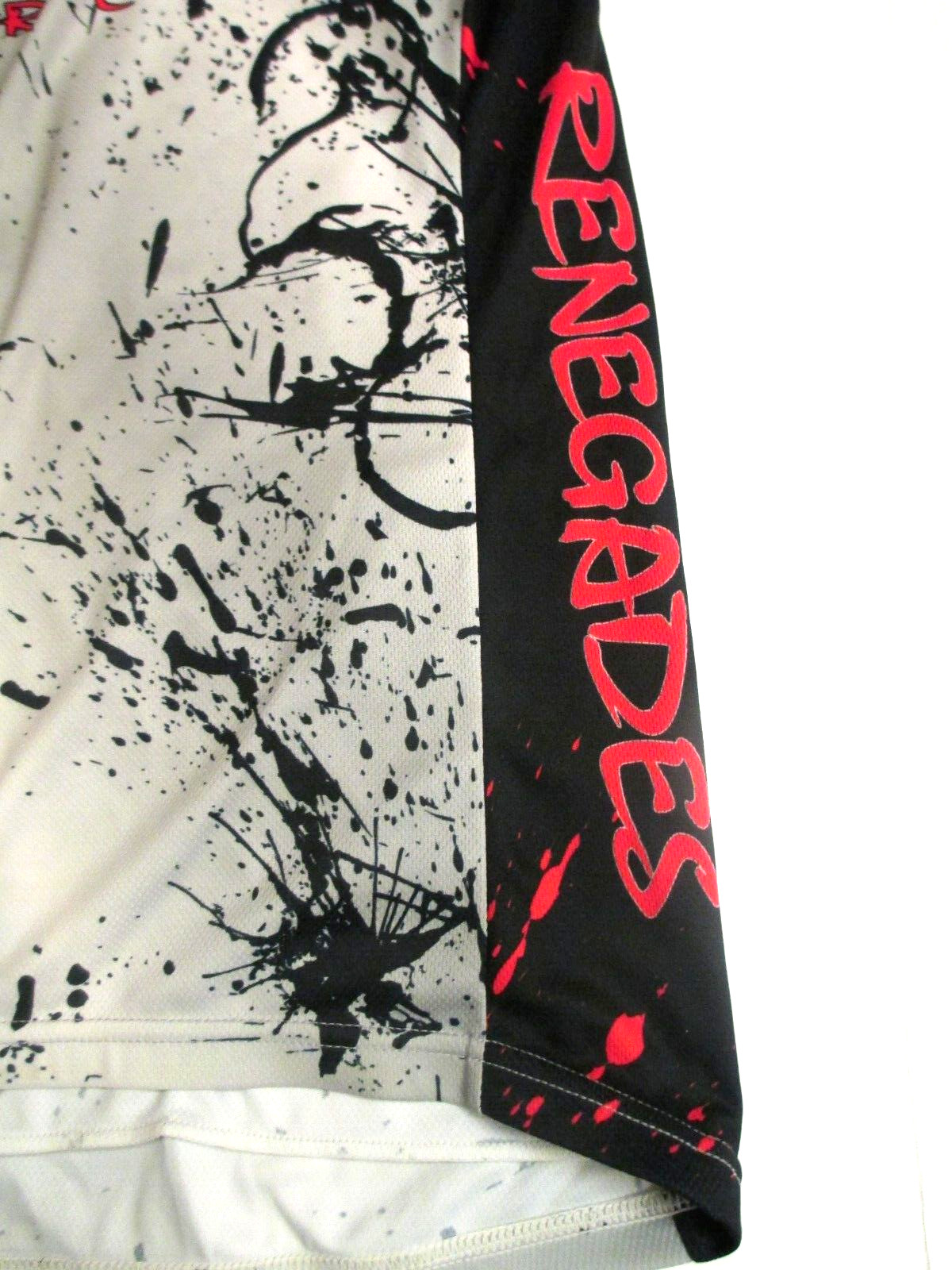 Primal Wear Racing Cycling Jersey Renegades Enjoy The Ride Men’s XL 3/4 Zip Poly