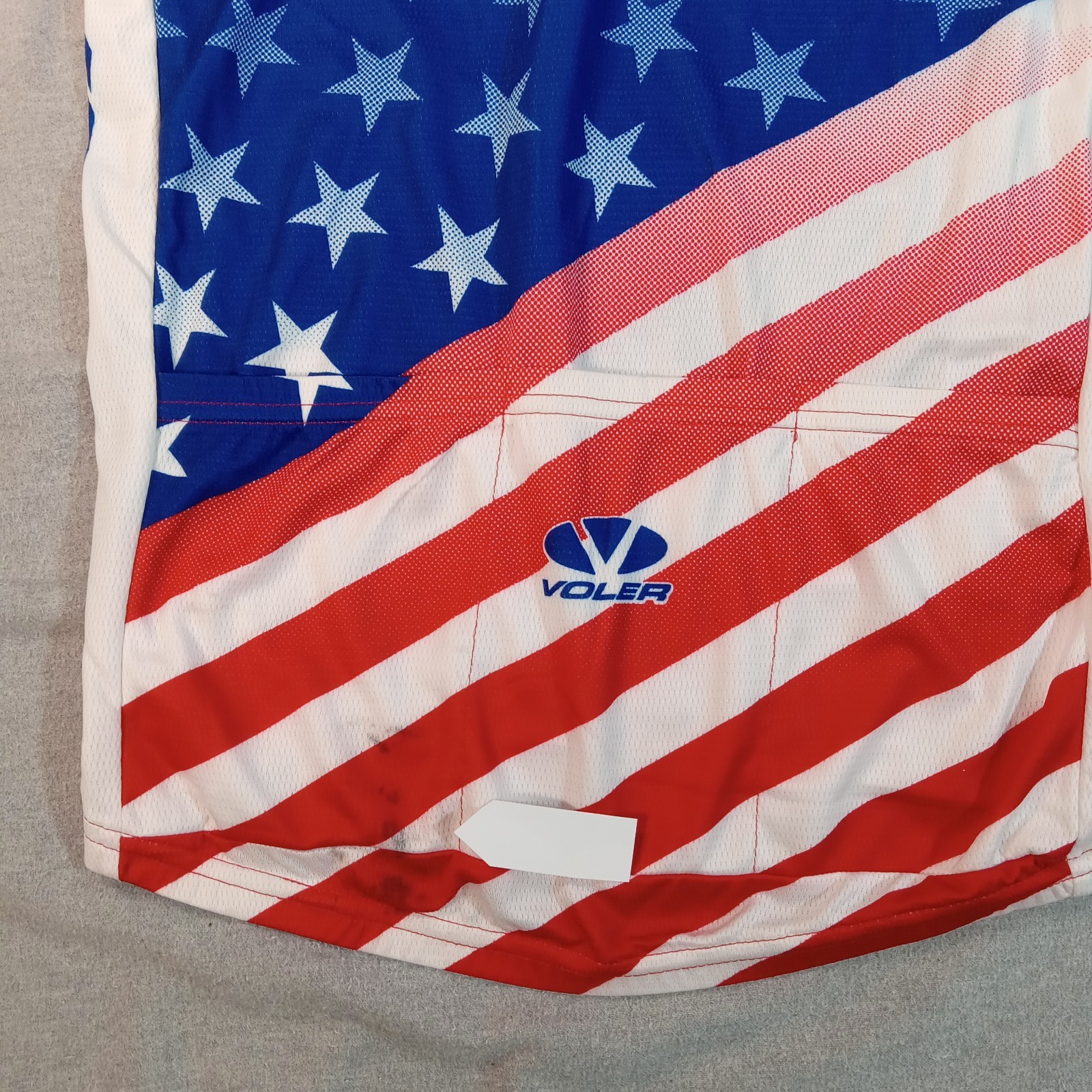 Voler USPS USA Cycling Jersey M 18×22 Junior Olympics Faux Signatures Armstrong