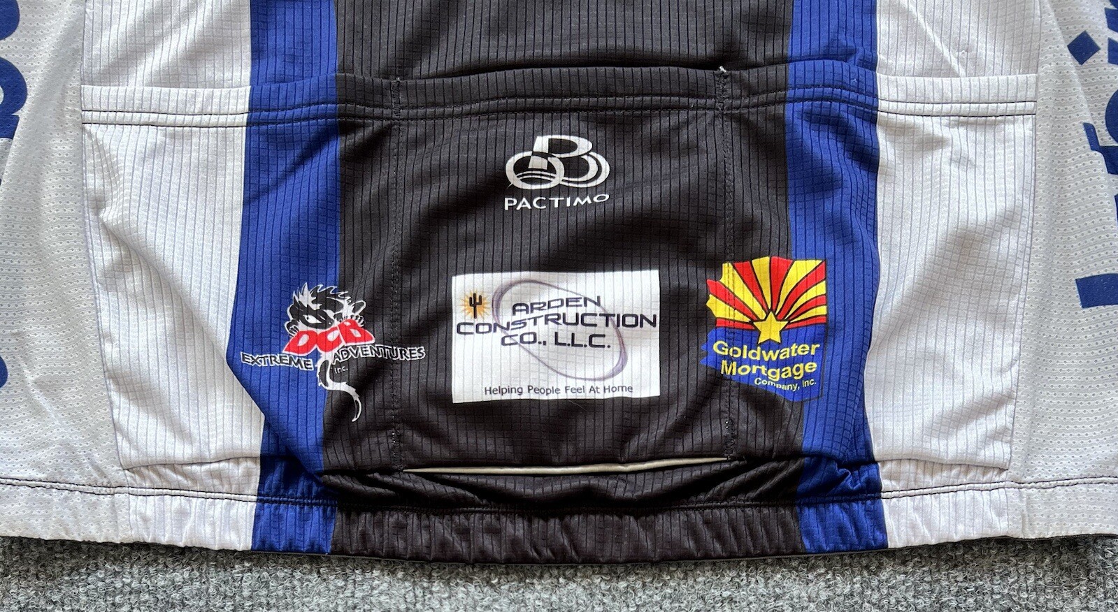 Pactimo Cycling Jersey Womens 2XL Swiss American Bikes Full Zip Short Sleeve