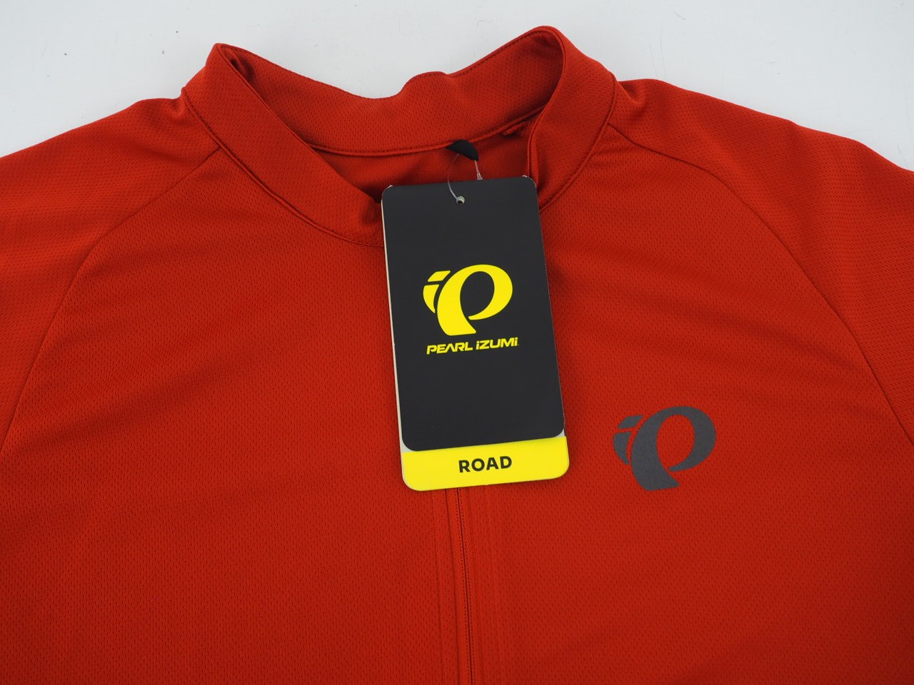 NEW! Pearl Izumi Quest Short Sleeve Cycling Jersey Men’s Medium Ketchup Red