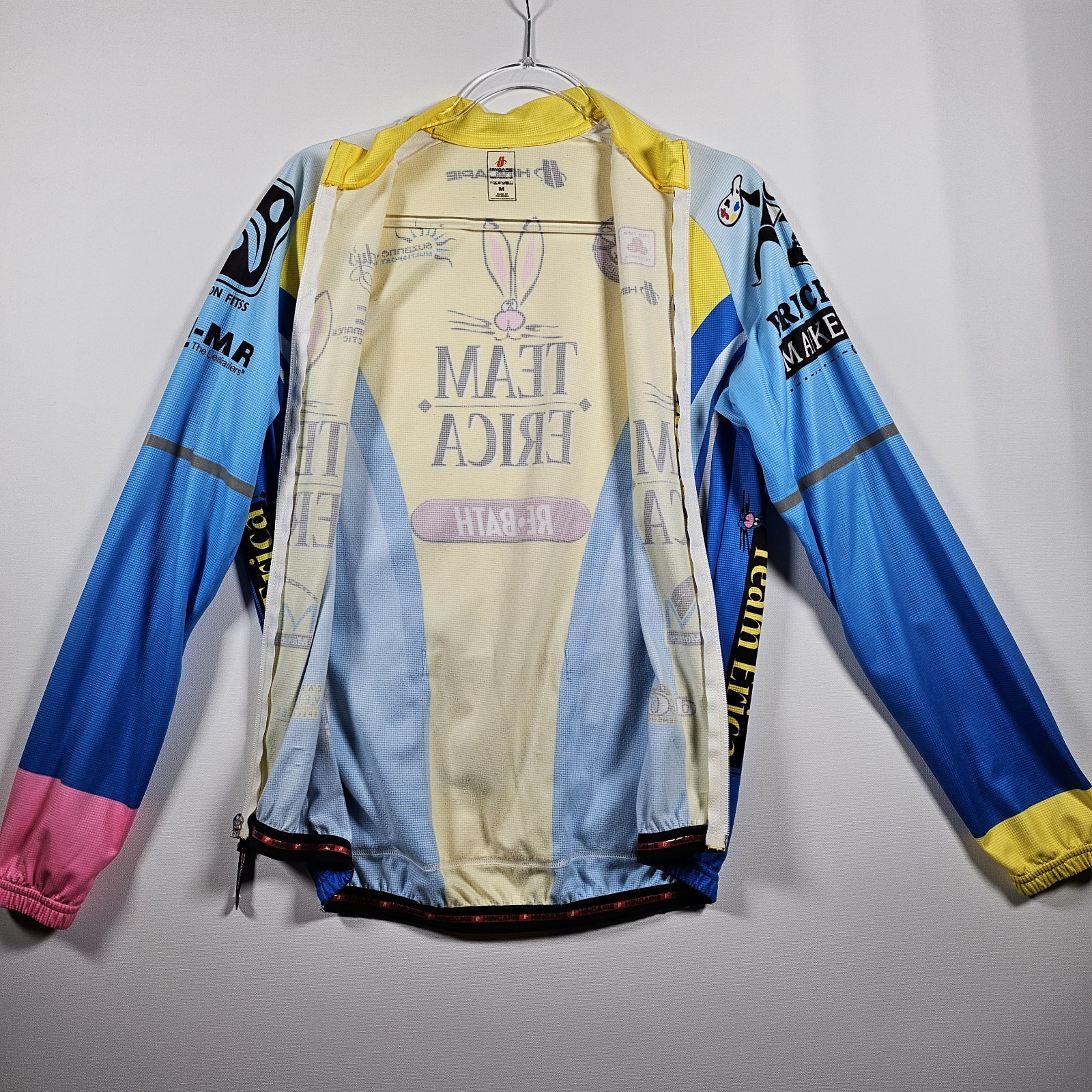 Hincapie Sportwear Medium Mens Cycling Long Sleeve Jersey Winter Team ‘Erica’