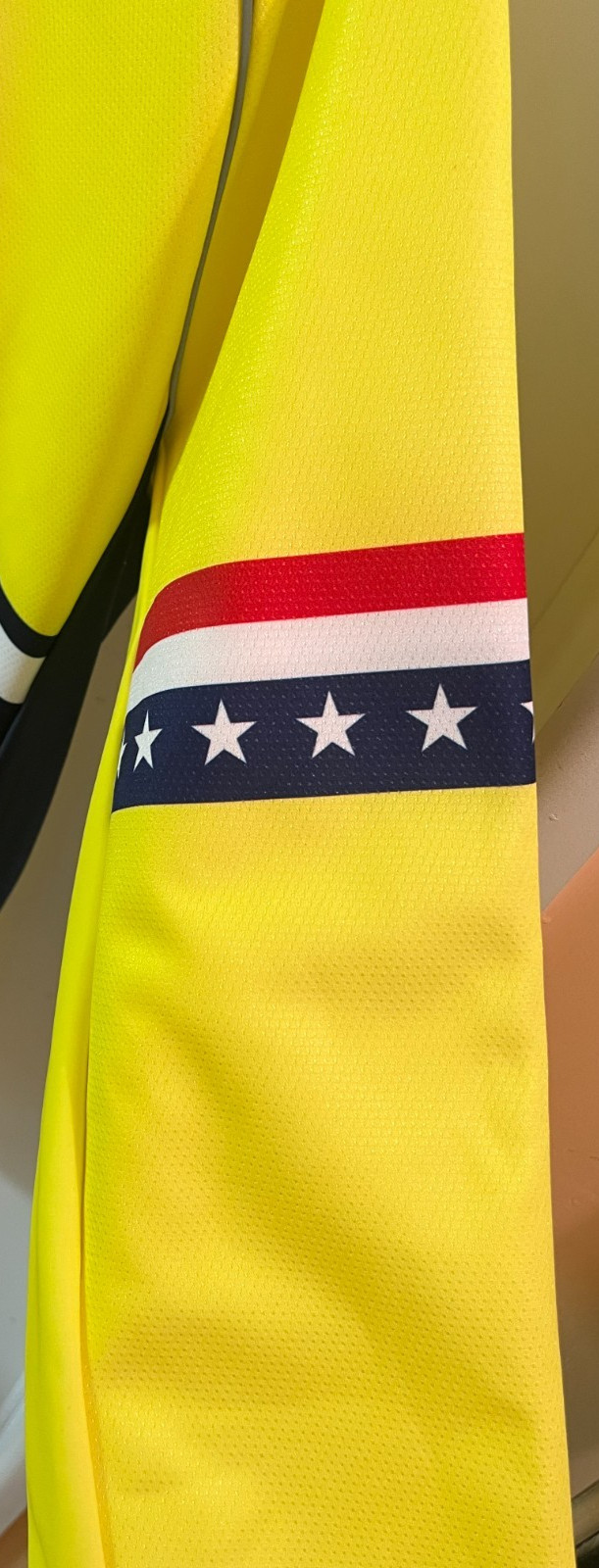 Nizza Luxury Line Long Sleeve Cycling Anti-Wind Yellow Bicycle JACKET Size XXL