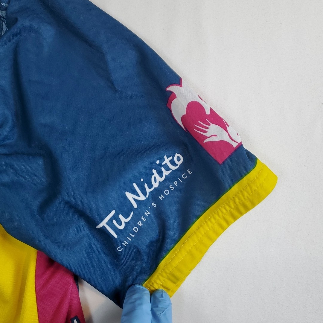 Vintage 90s Y2K Pearl Izumi El Tour De Tucson Cycling Jersey XL USA 3/4 Zip Top