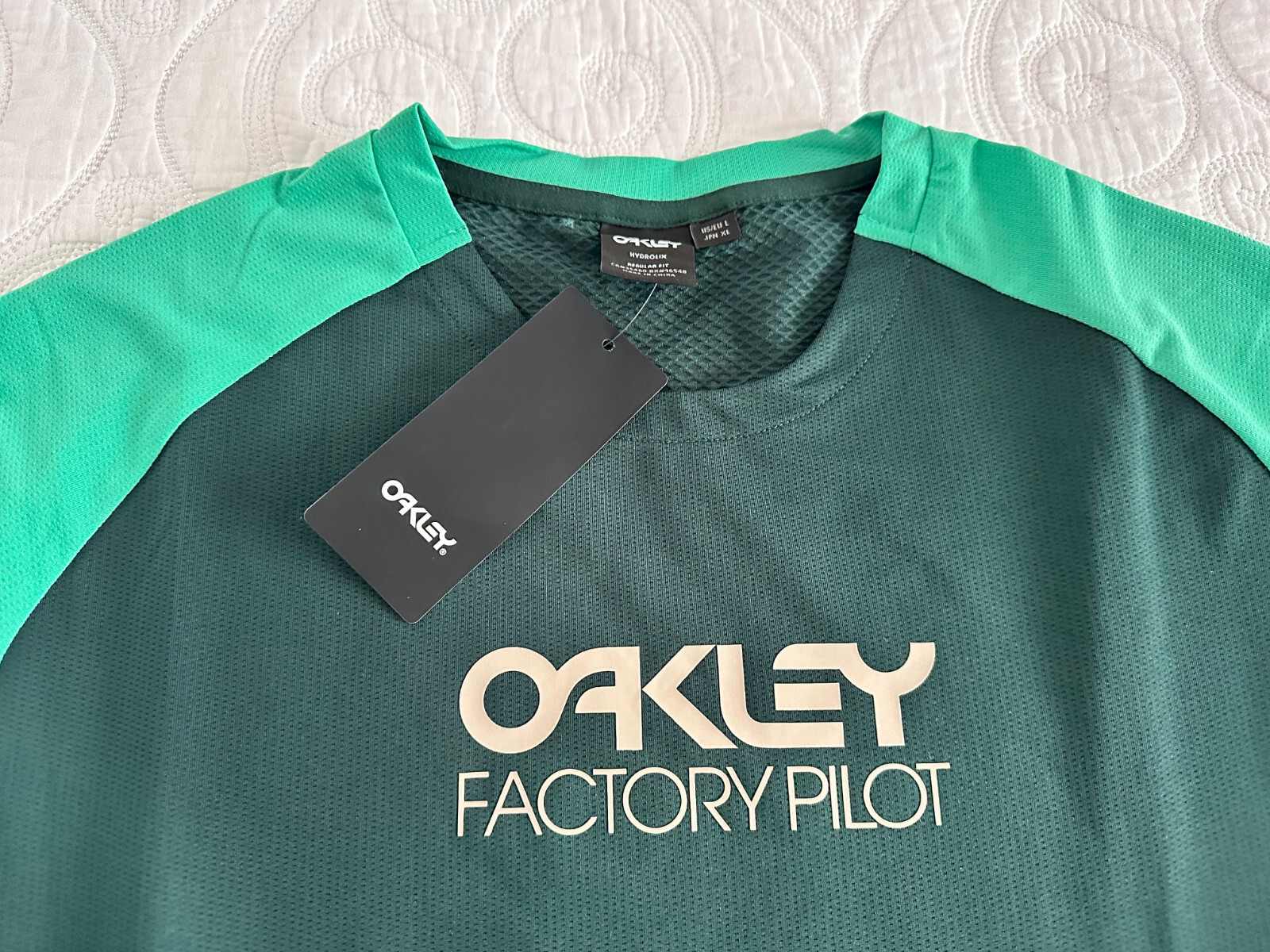 New Oakley Factory Pilot LS MTB Jersey Bike Shirt • Mens Large L