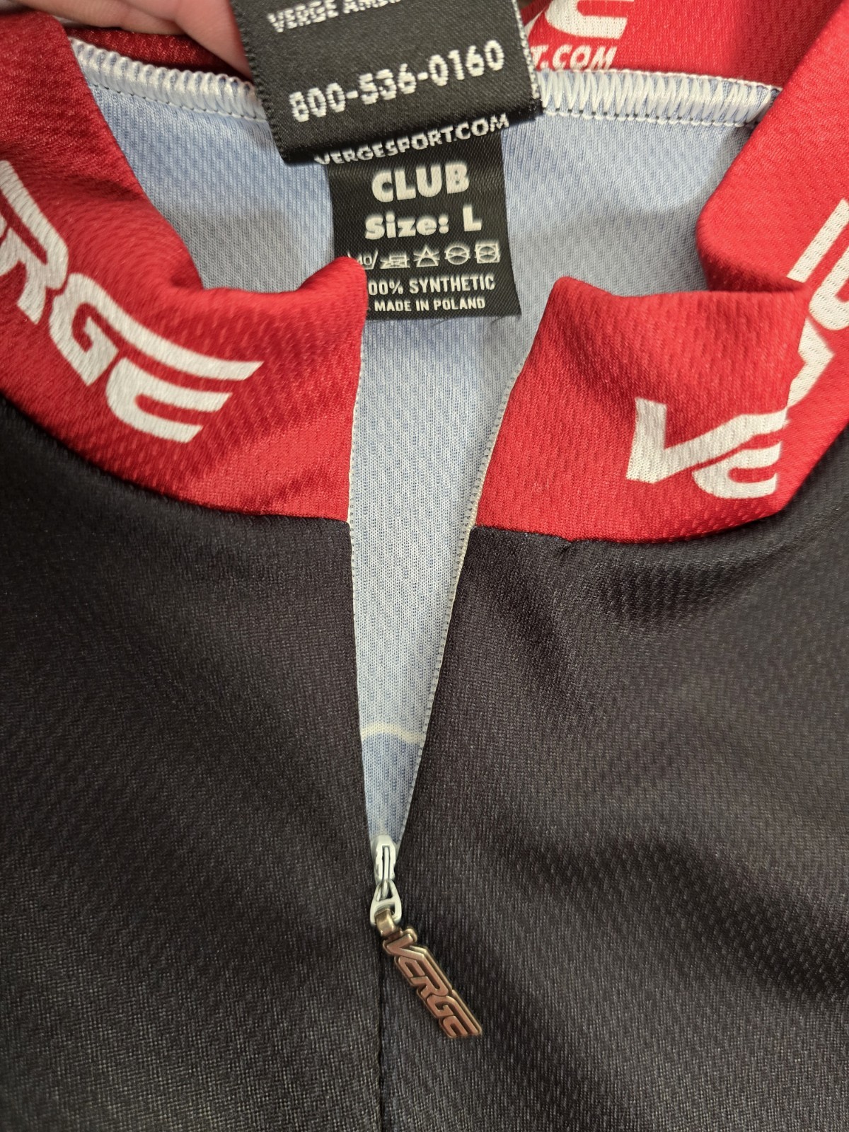 Vintage Verge Black Dog Triathlon Cycling Jersey Men’s L Long Sleeve Bike Shirt
