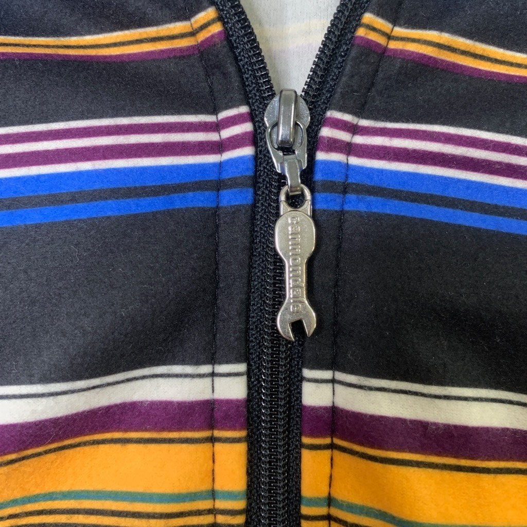 Vintage Cannondale Cycling Jersey Mens XL Long Sleeve Fleece Cold Weather Riding