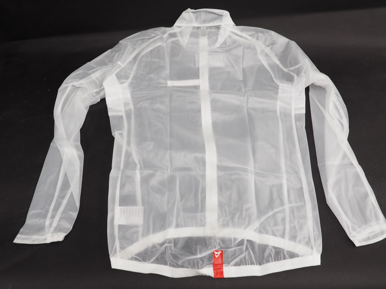 New! Cuore Unisex Gold Clear Cycling Wind Jacket Size XXL