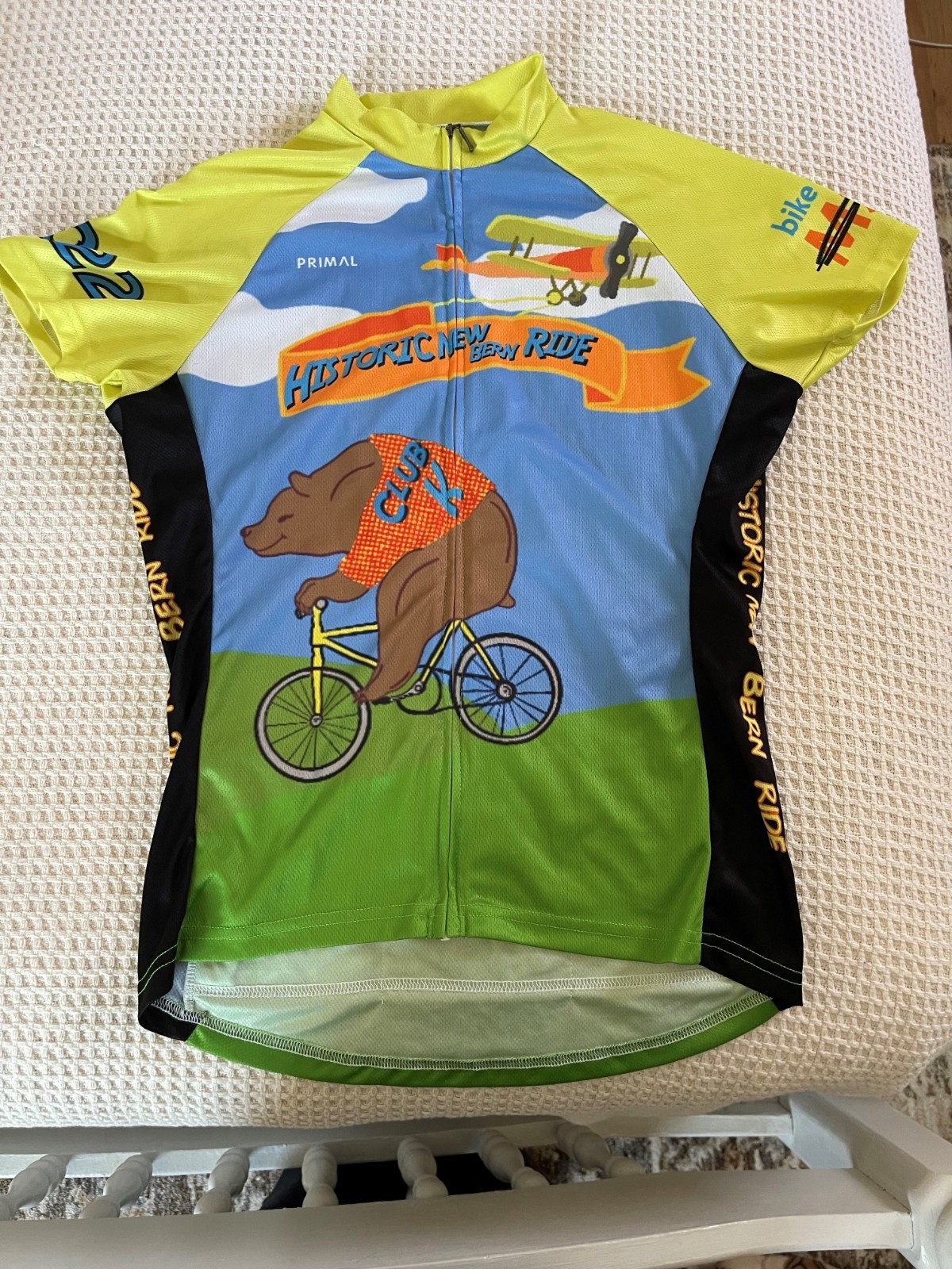 Primal Women’s Cycling Jersey – Size Small – Historic New Bern Ride (2022)