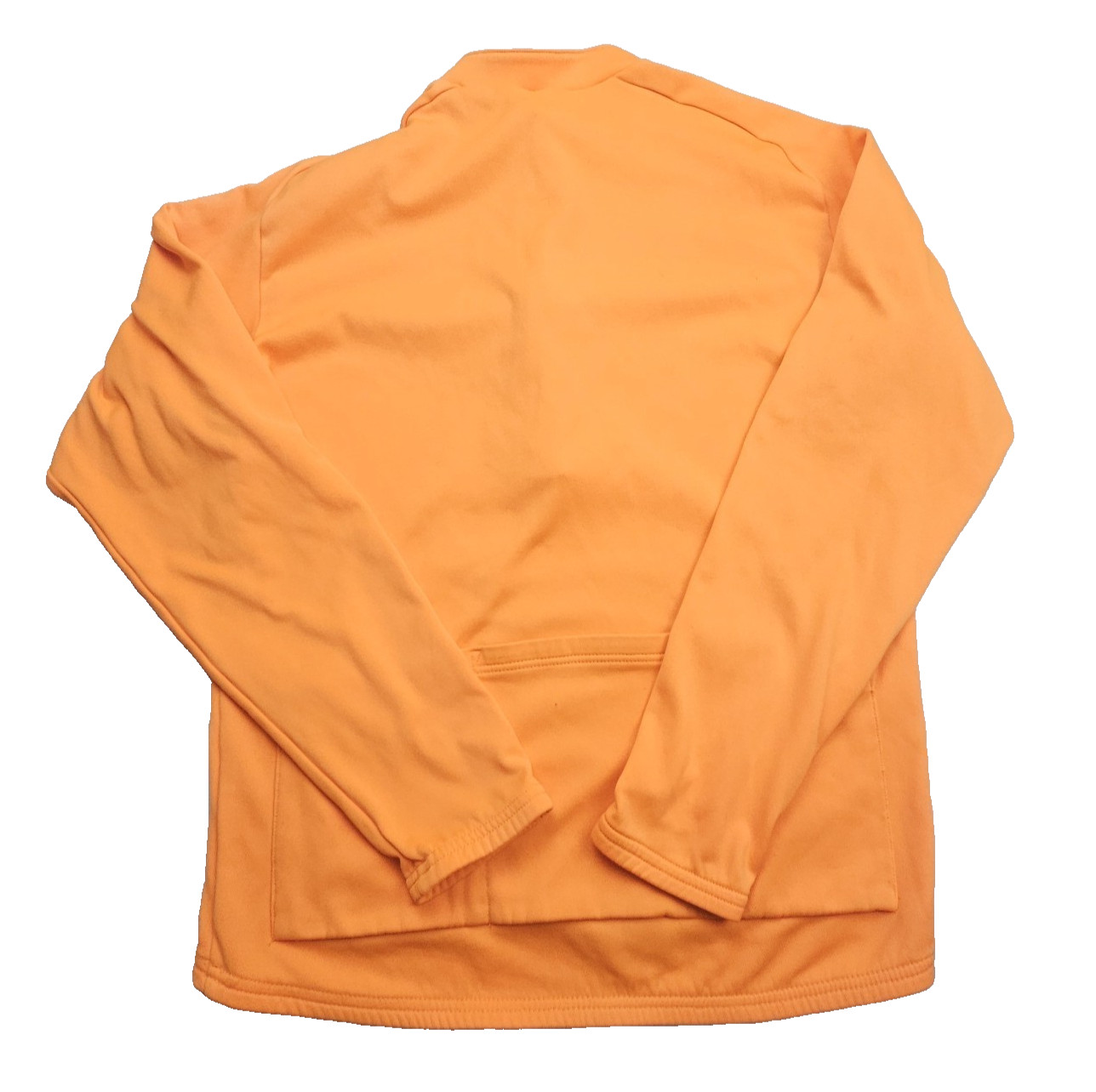 Pearl Izumi Pullover Mens Large Orange 1/4 Zip Long Sleeve Series Warm Made USA