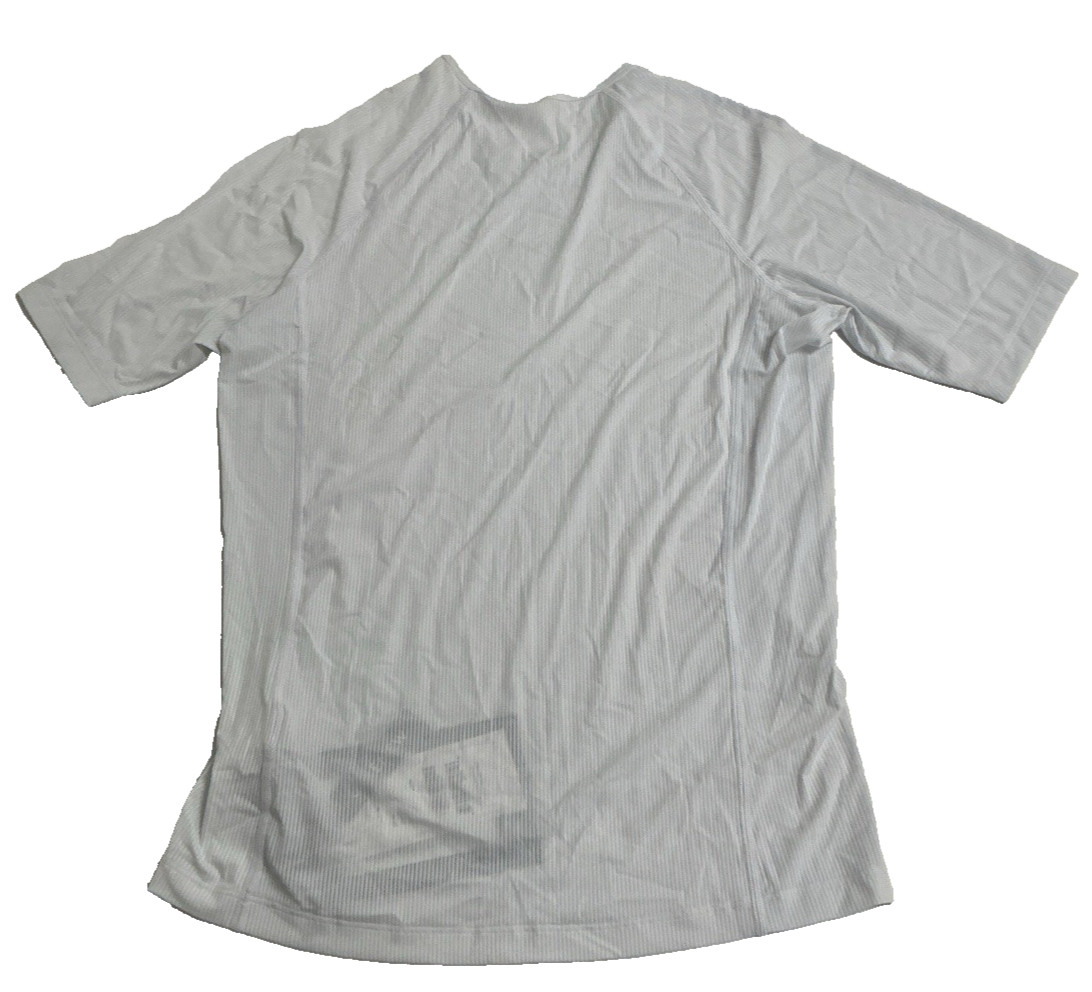 Jelenew Consonance Short Sleeve Base Layer Shirt White Womens XL Performance