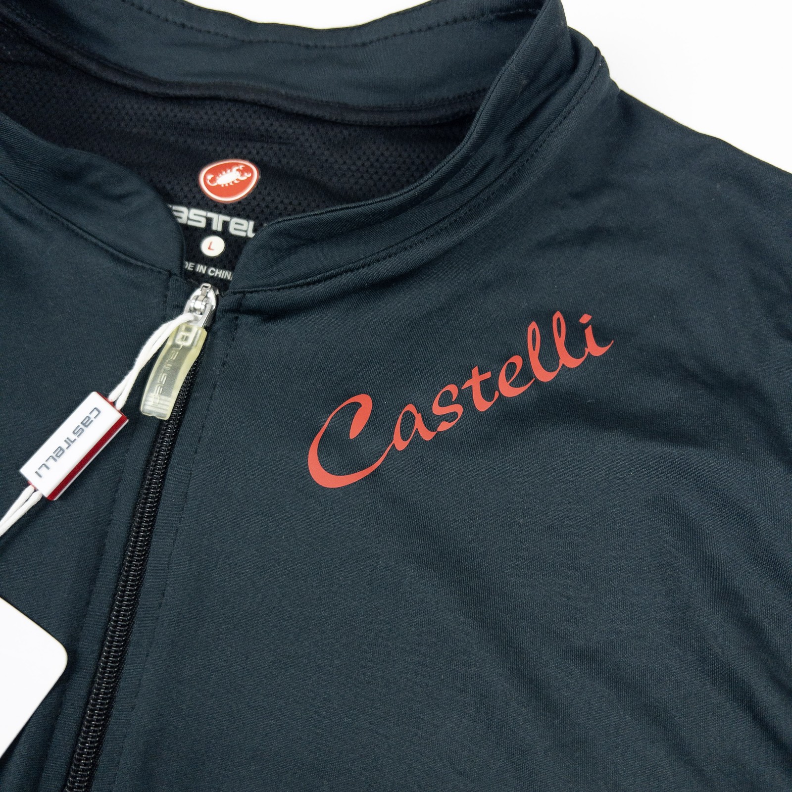 Castelli Bellissima Sleeveless Cycling Jersey Vest Women’s Large Black Full Zip