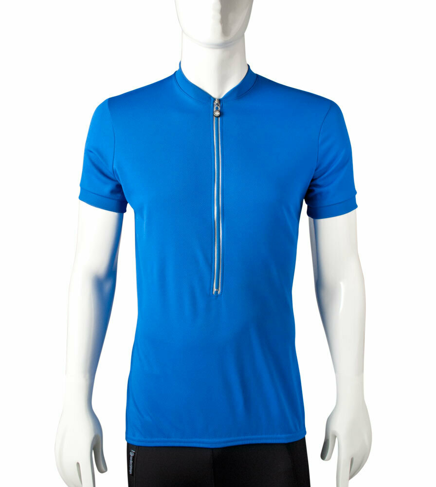 Tall Solid Color Cycling Jersey | Short Sleeve | Lightweight | Made in the USA