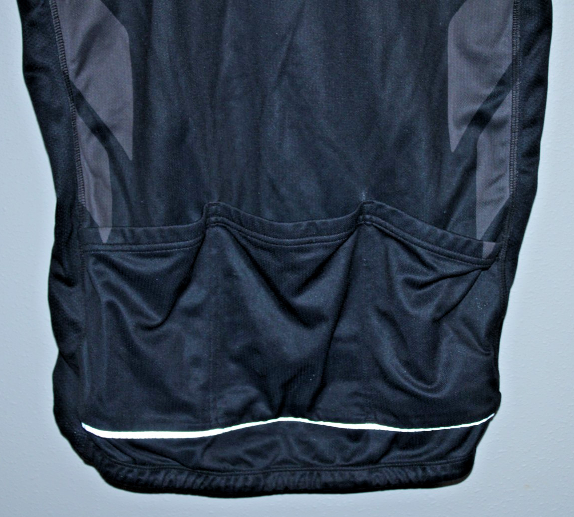 Pearl Izumi Cycling Jersey Medium Rear Pockets 38″ Chest 23/27″ T2B Full-Zip MTB