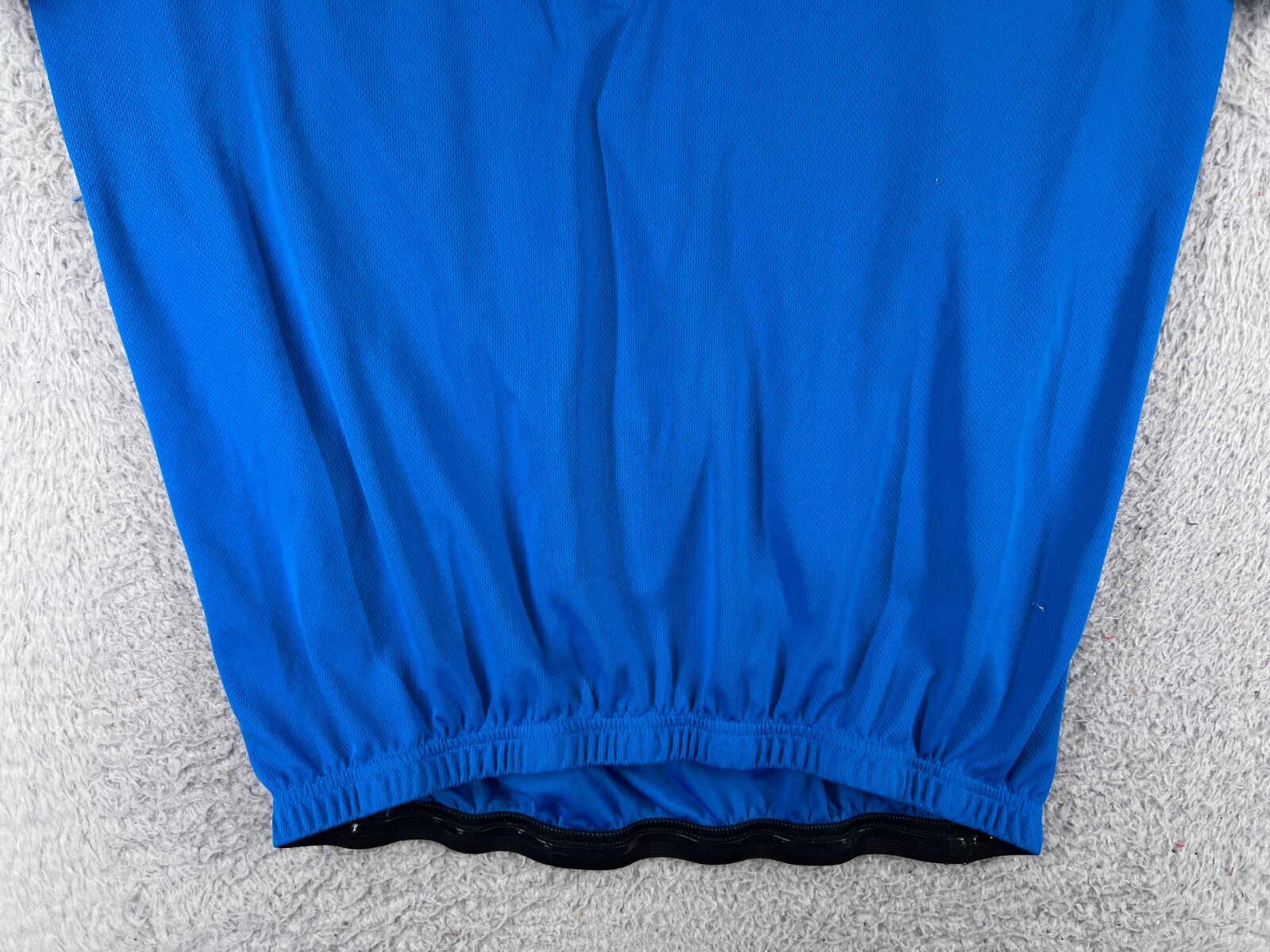 Spotti Shirt Mens Extra Large Blue 1/2 Zip Short Sleeve Polyester Pockets
