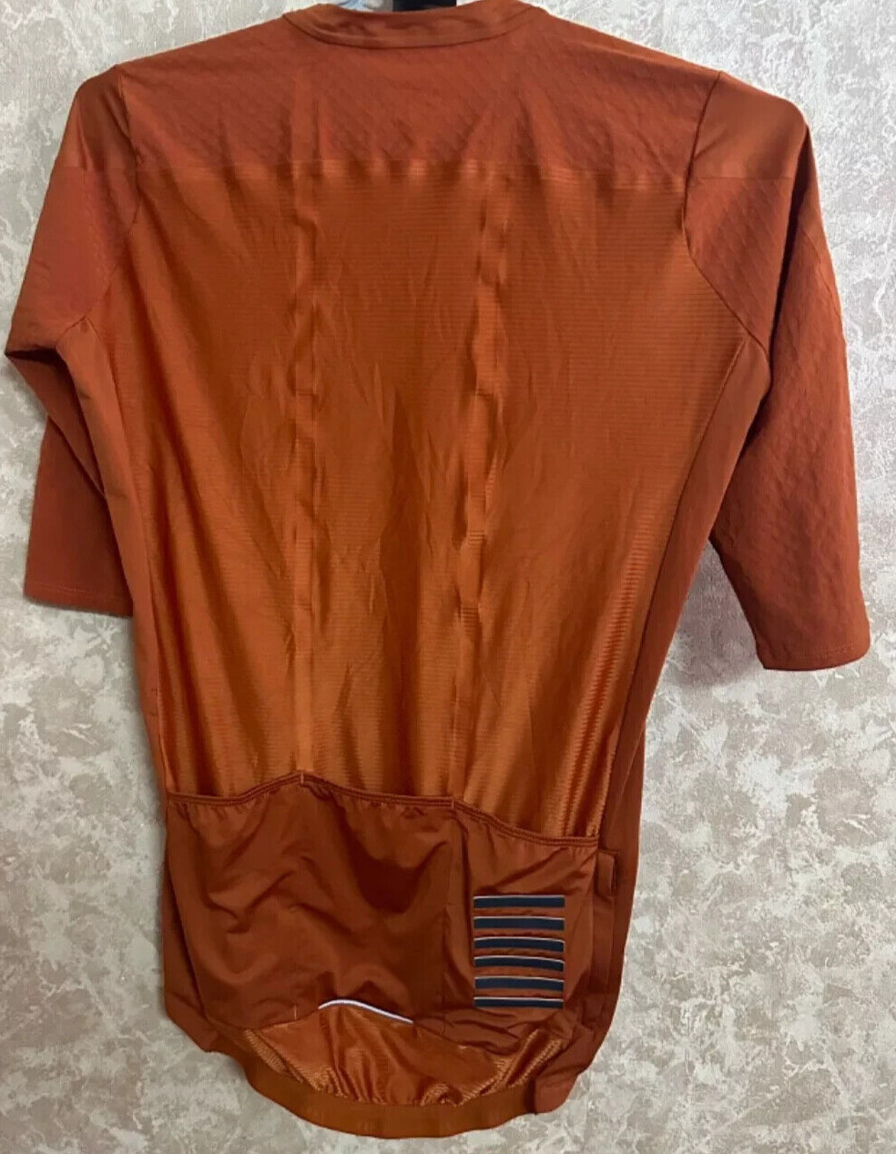NEW BURNT ORANGE RAPHA S/S CYCLING II AERO JERSEY PRO TEAM LIGHTWEIGHT LARGE