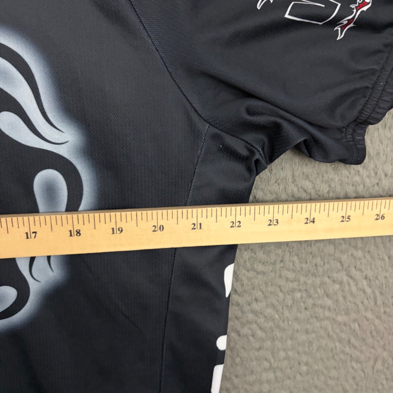 Pearl Izumi Cycling Jersey Mens XL Black Viper Snake Graphic Bike Activewear Dad