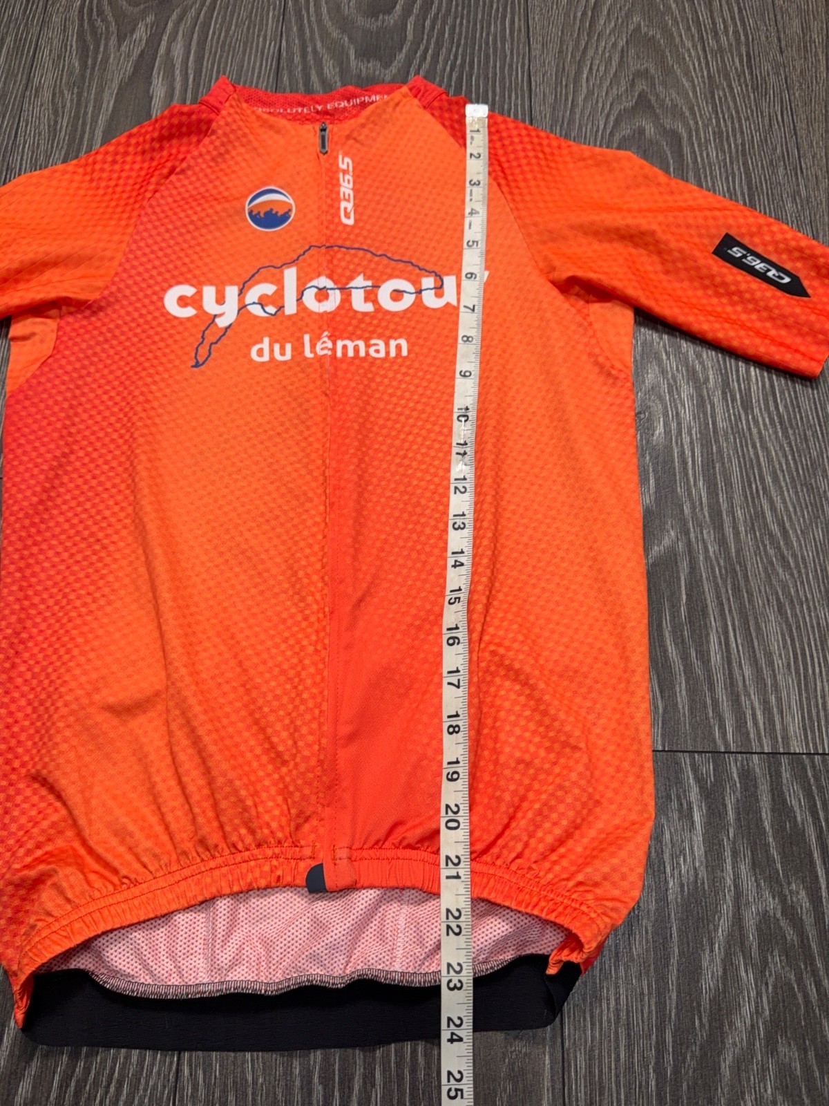 Mens Q36.5 Italy Cyclotour du Leman Specialized Short Sleeve Jersey Cycling M