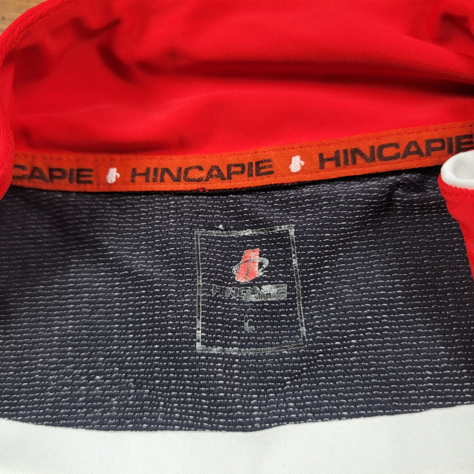 Hincapie Mens Lage Cycling Jersey Stretchy Aero (STAINS) L