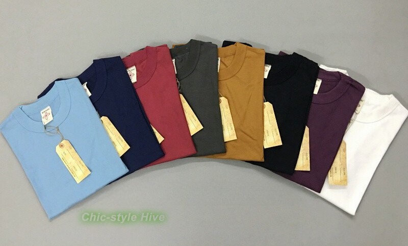 BOB DONG 300gr Basic T Shirts Summer Heavyweight Cotton Men’s Plain T-Shirts Top