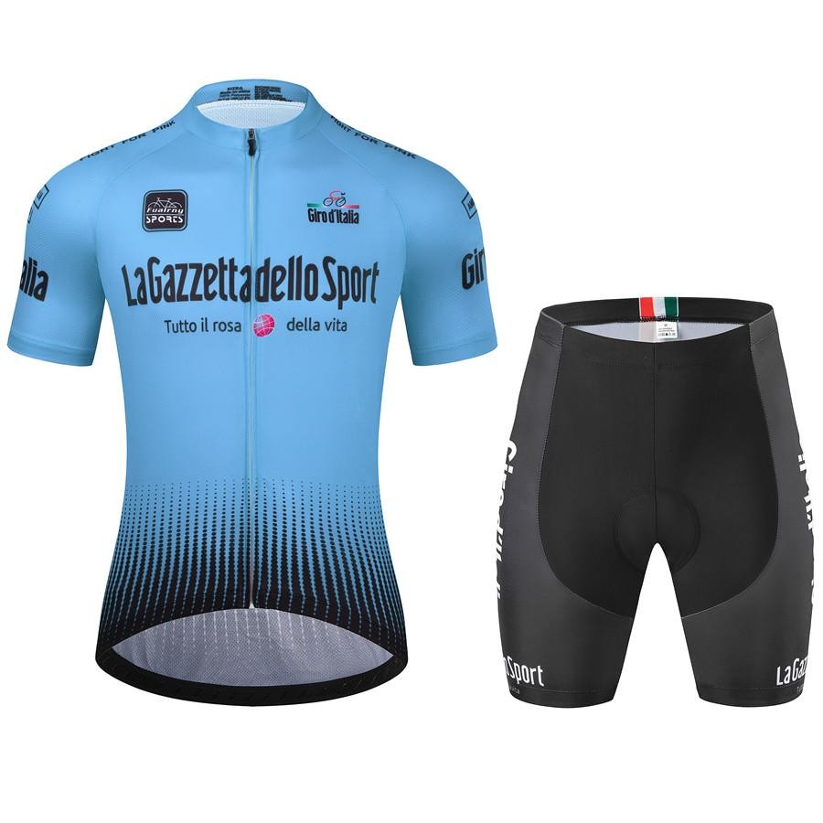 Tour Of Italy Cycling Jersey Set Summer Road Bike MTB Short Sleeve Sport Wear
