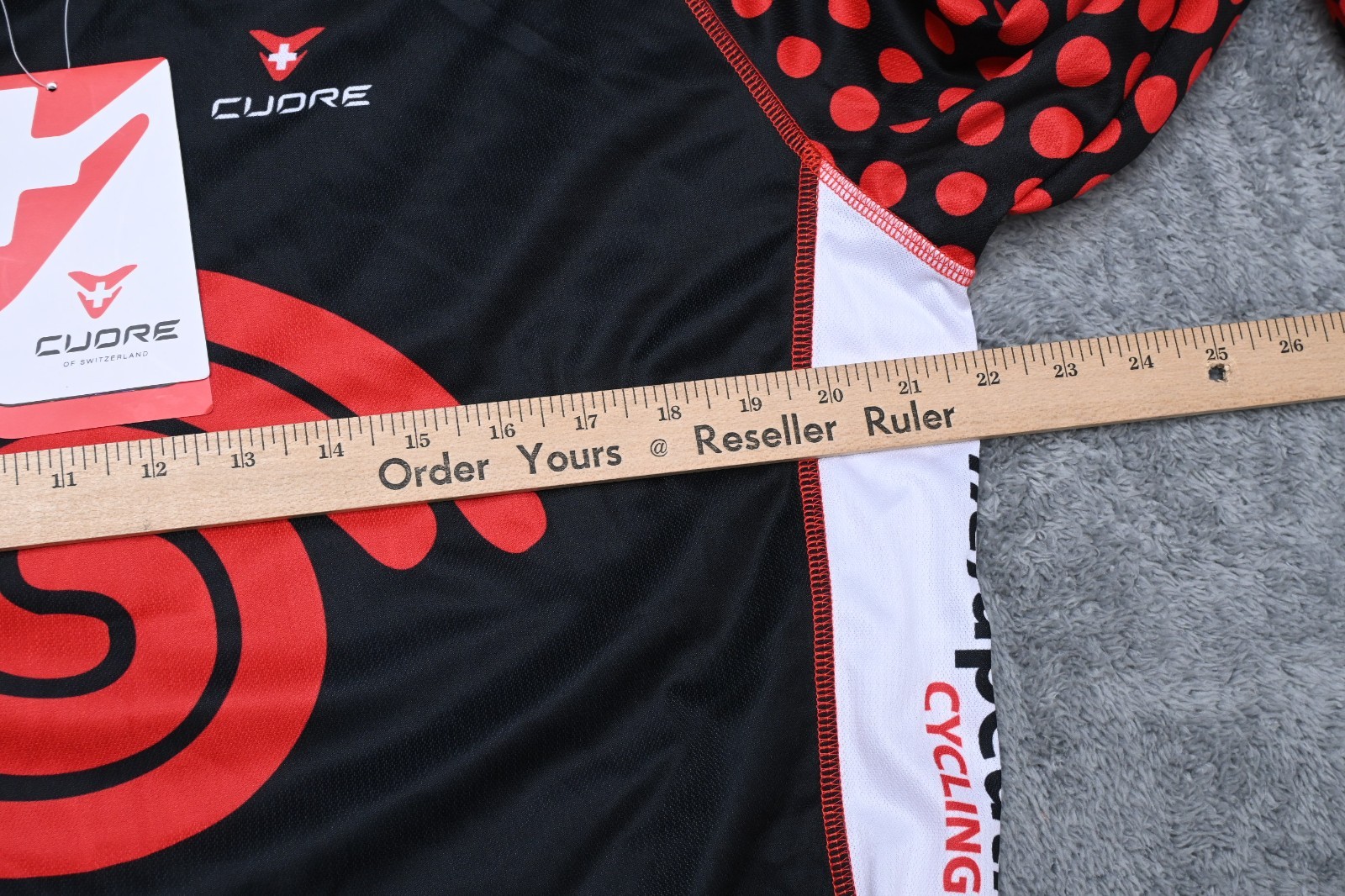 Cuore® Cycling Jersey Men’s Size XL New With Tag(s) 100% Polyester Multicolor