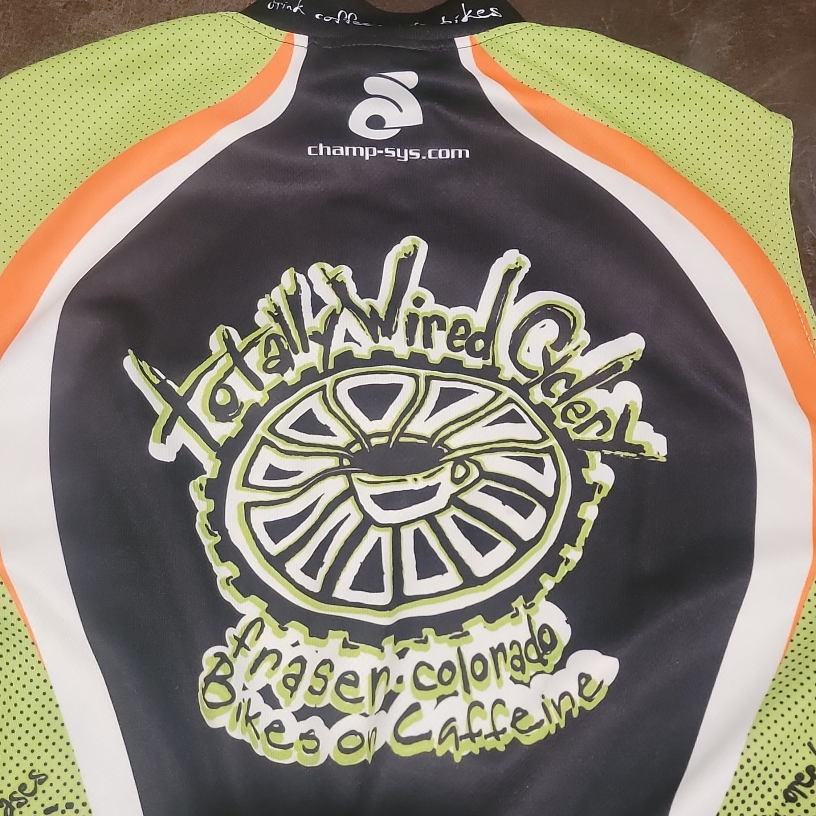 Champion System Sleeveless Cycling Jersey Men’s SZ M Totally Wired Cyclery 261
