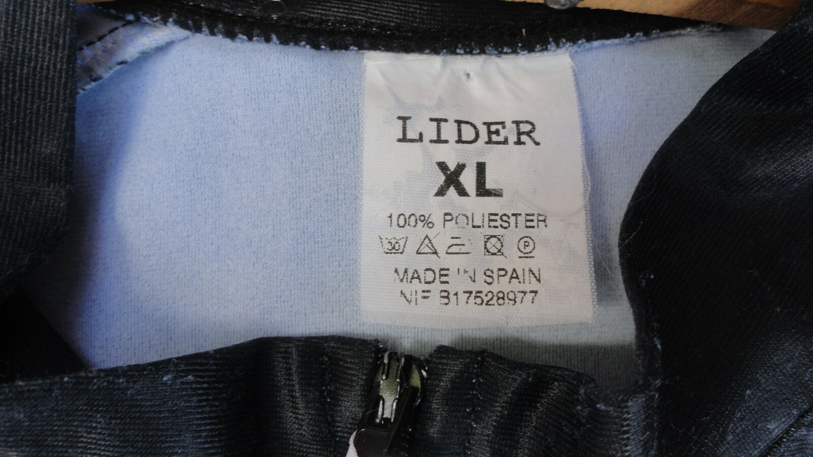 Lider Cycling Jersey Womens XL Poly Blue Black Green Yellow MINT