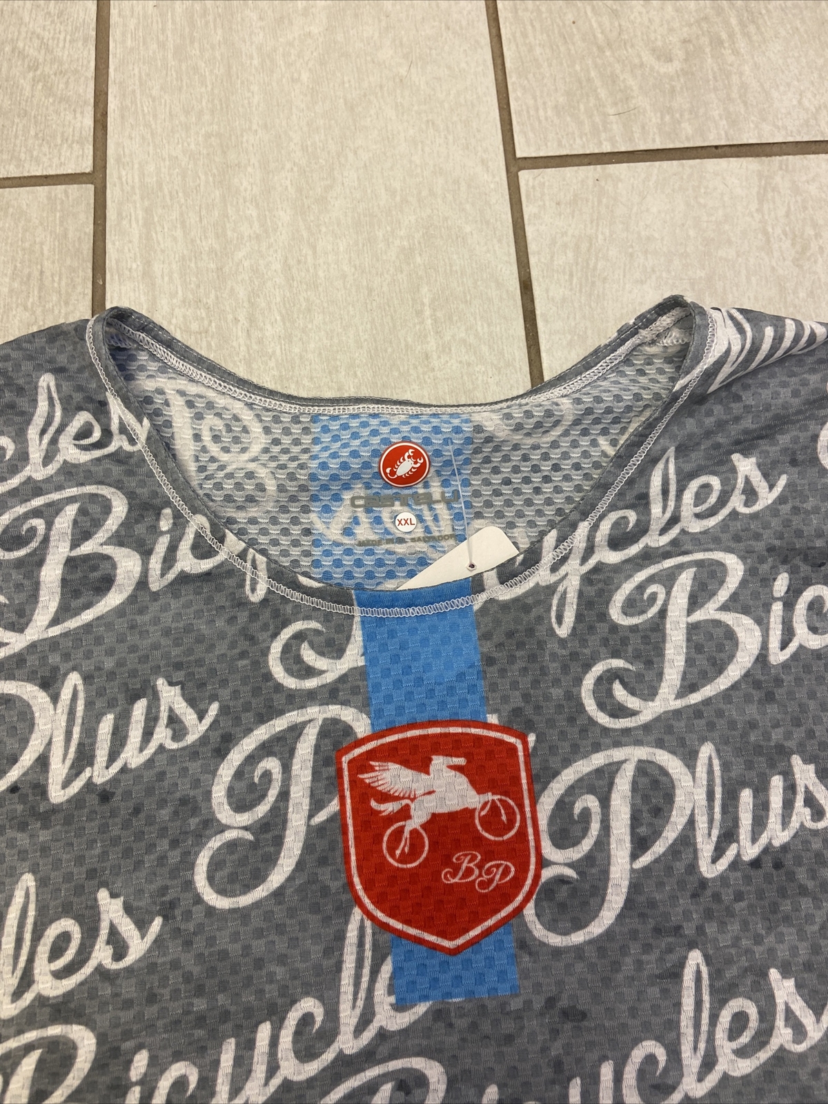 Castelli XXL tri tank sleeveless shirt cycling Unisex “Bicycles Plus”