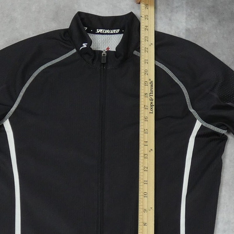 Specialized Cycling Jersey Mens M Black Pockets Stretch