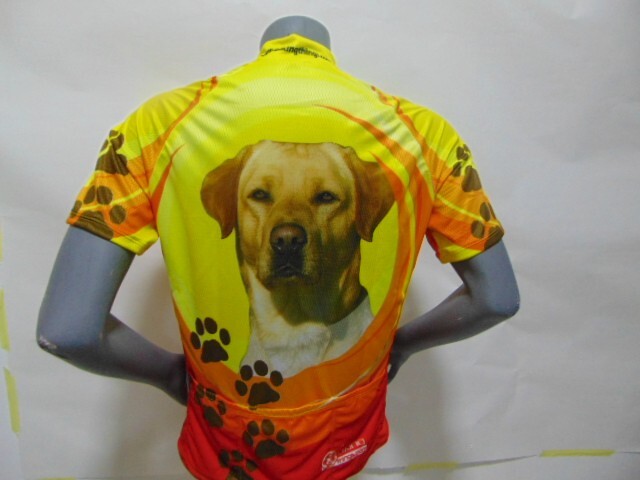 LABRADOR DOG BIKE JERSEY PUPPY BIKES CYCLING SHIRT SIZE XXL COOL JERSEY DOG PETS