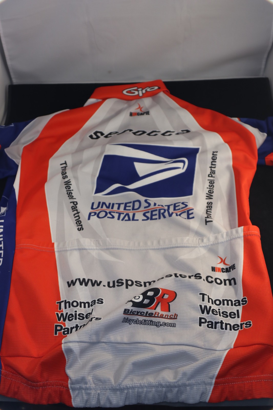 US Postal Service USPS Masters Cycling Jersey Hincapie Italy Men’s M Giro