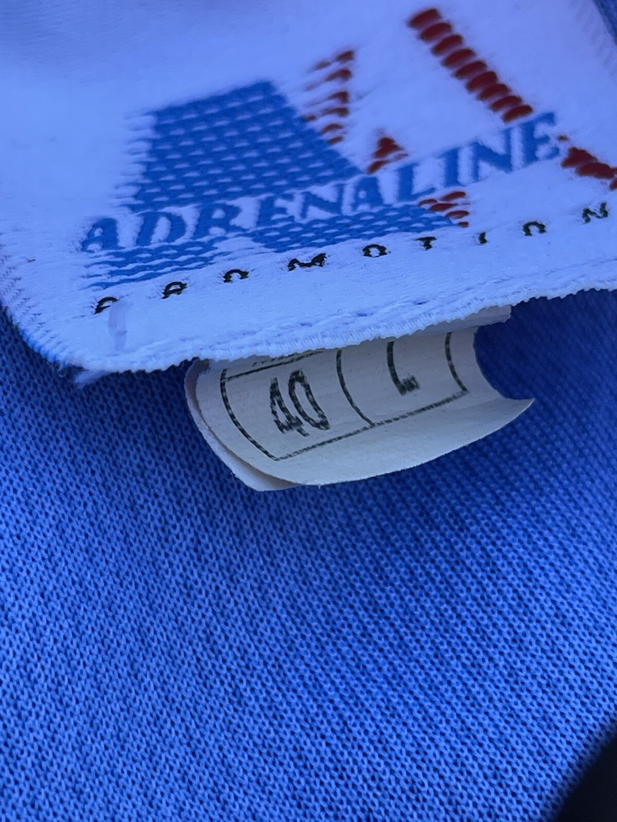 VTG World Jerseys Adrenaline Promotions SPEED RACER 3/4 Zip Cycling Jersey SZ L