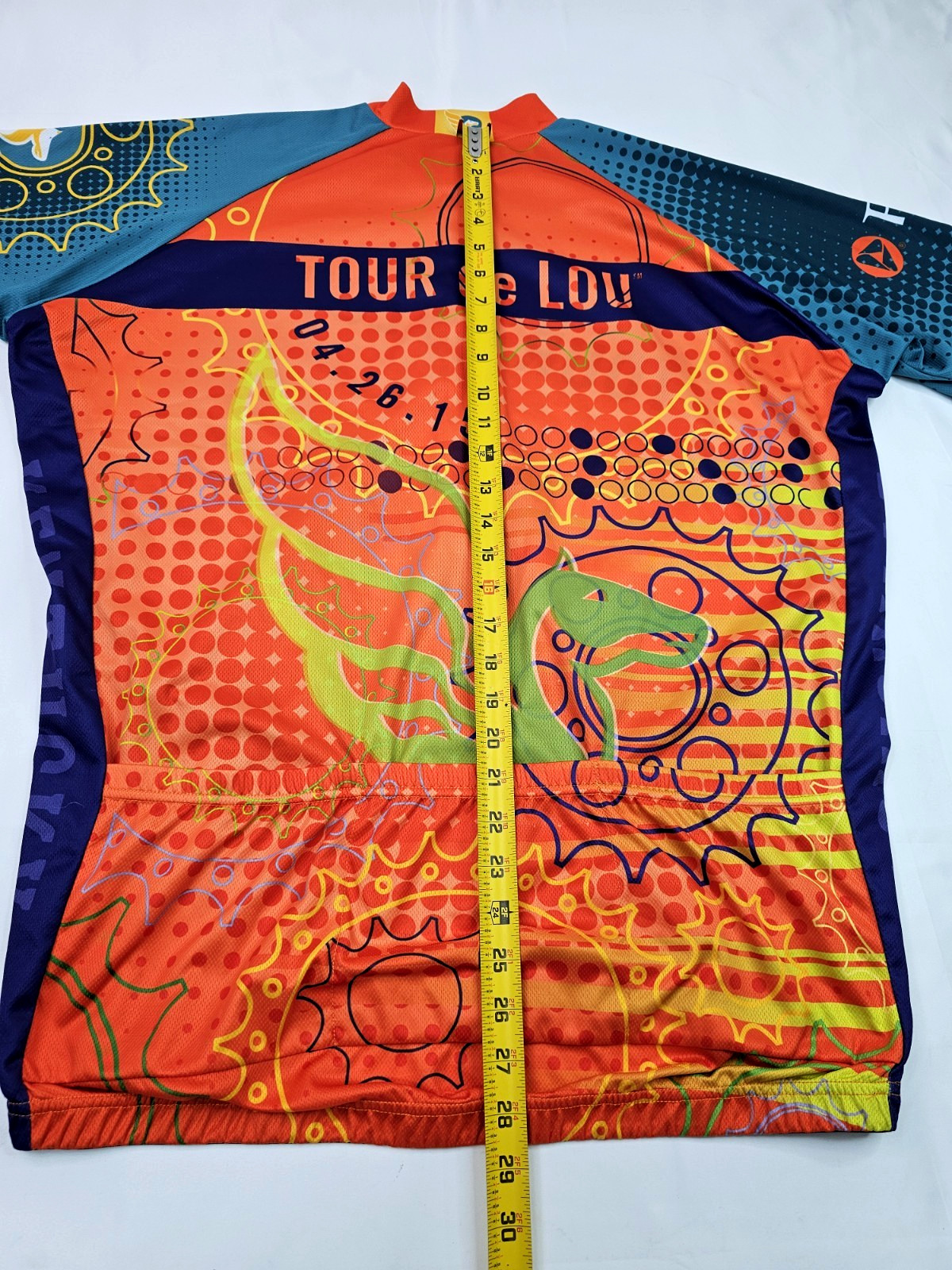 Peak 1 Sports Cycling Jersey Unisex 2XL (48″ Chest) Tour Lou Kentucky Derby 2015