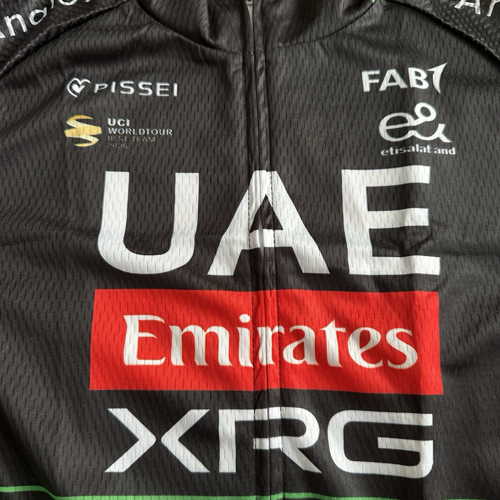 UAE MEXICO CHAMPION TEAM PRO CYCLING JERSEY NEW L 38″ FREE SHIPPING !!