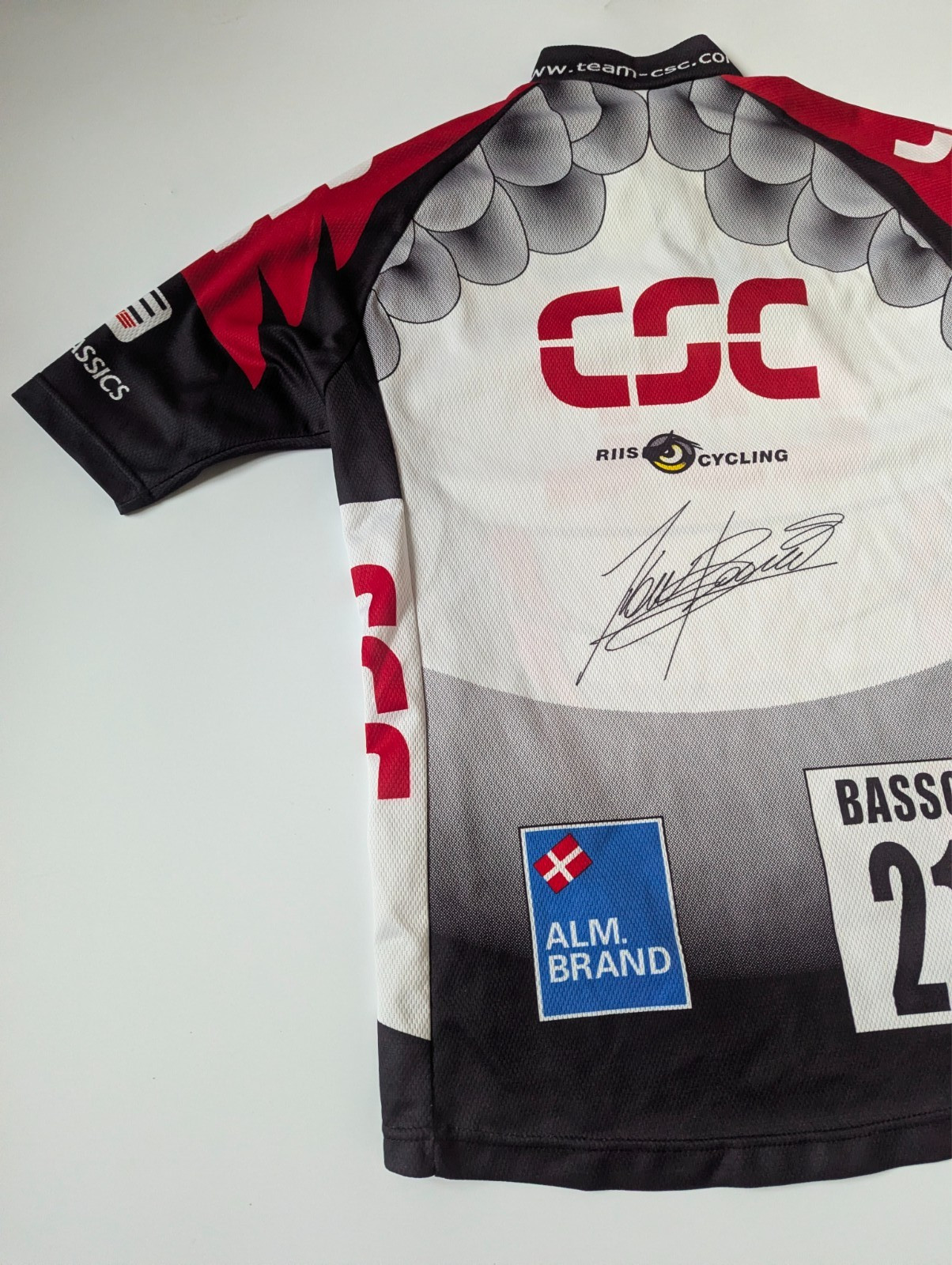 CSC Ivan Basso RIIS Cycling Cervelo Pro Team Jersey Size S/M, RARE! Shirt Trikot