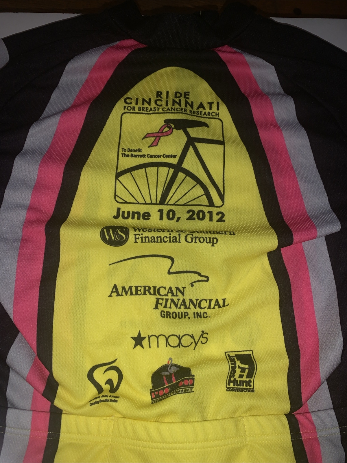 Vintage Designer Bike Racing Top Medium : Mucho Advertising