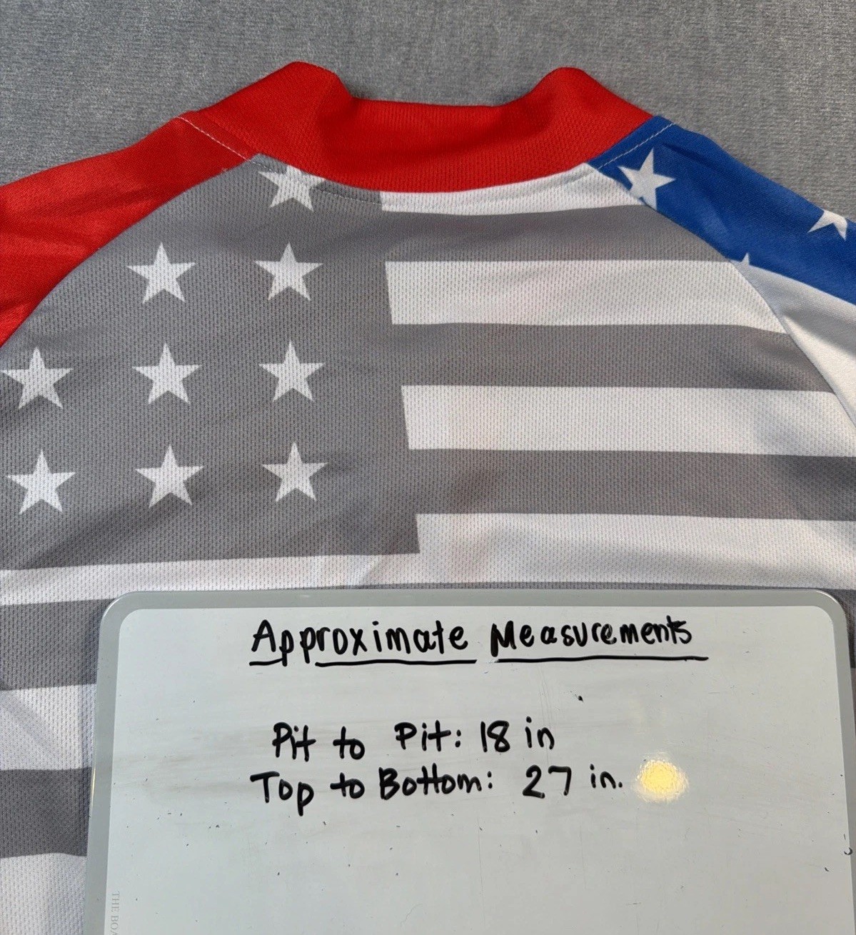*USA American Flag USA Full Zip Cycling Biking Jersey Size M