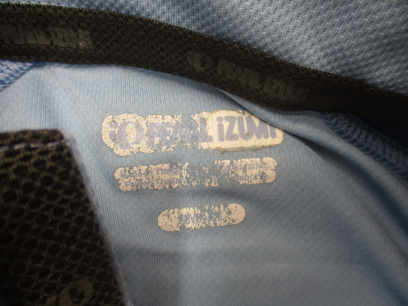 PEARL IZUMI Size S Women Blue 1/2 Zip Stand Collar Athletic Cycling Pullover 066
