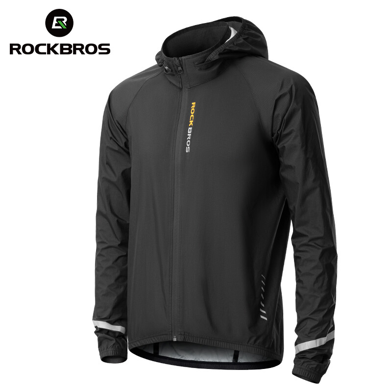 ROCKBROS Raincoat Cycling Waterproof Jacket Lightweight Motorcycle Rain Coat