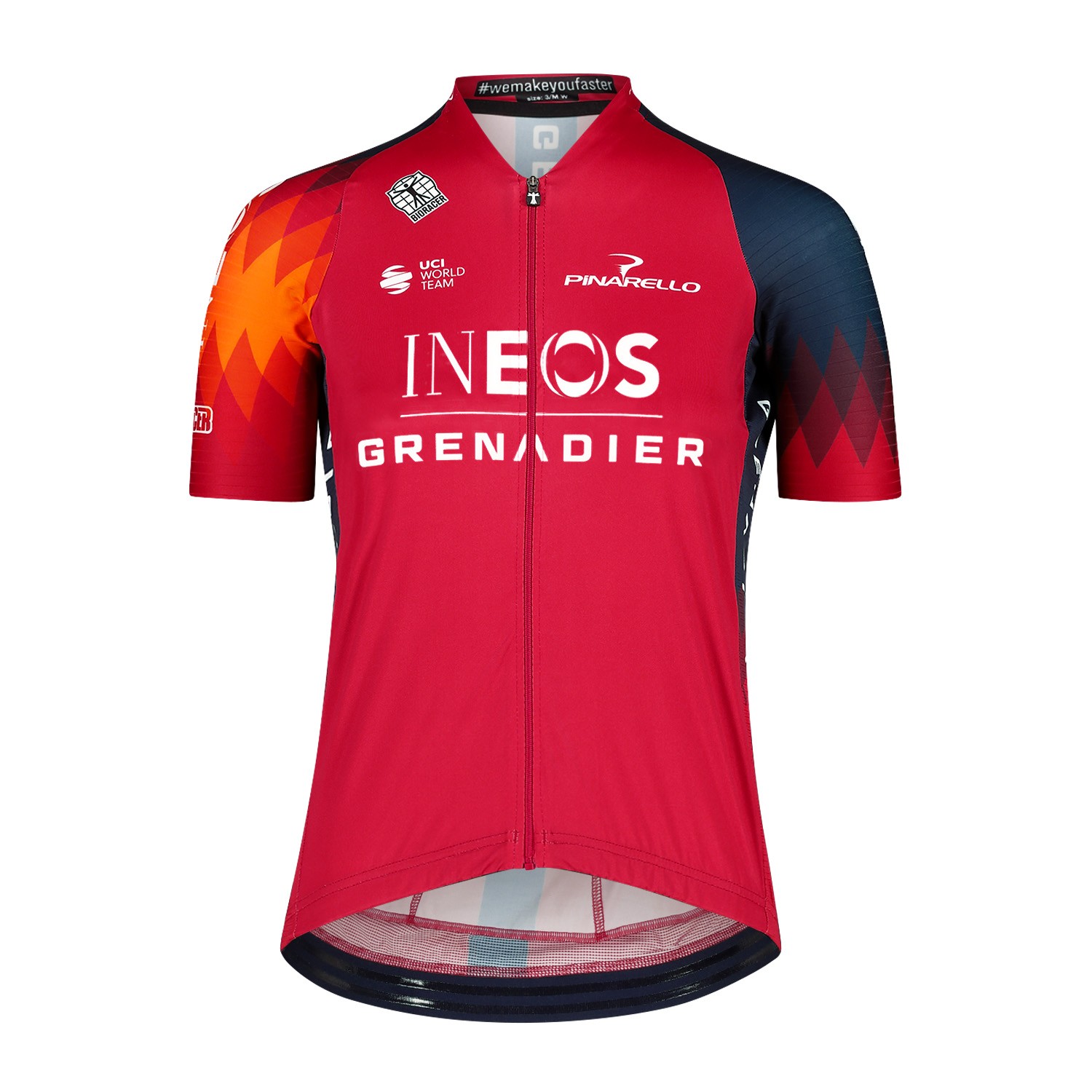 BIORACER Ineos Grenadiers Fietshirt 2023 Ladies Maat XXXL Single Unit