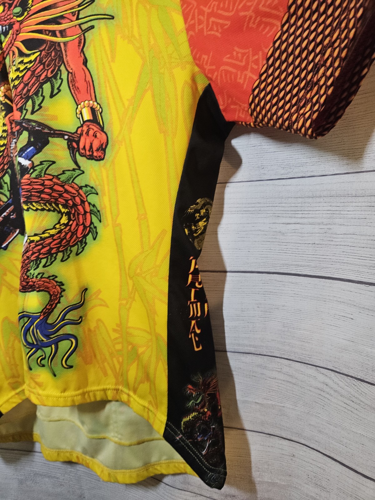 Primal Dragon’s Lair All Over Print Cycling Jersey Mens XXL w/ Back Pockets