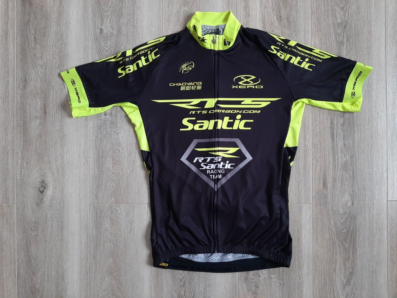 RTS SANTIC RACING TEAM UCI CONTINENTAL CHINESE TAIPEI Cycling Shirt S/M Jersey