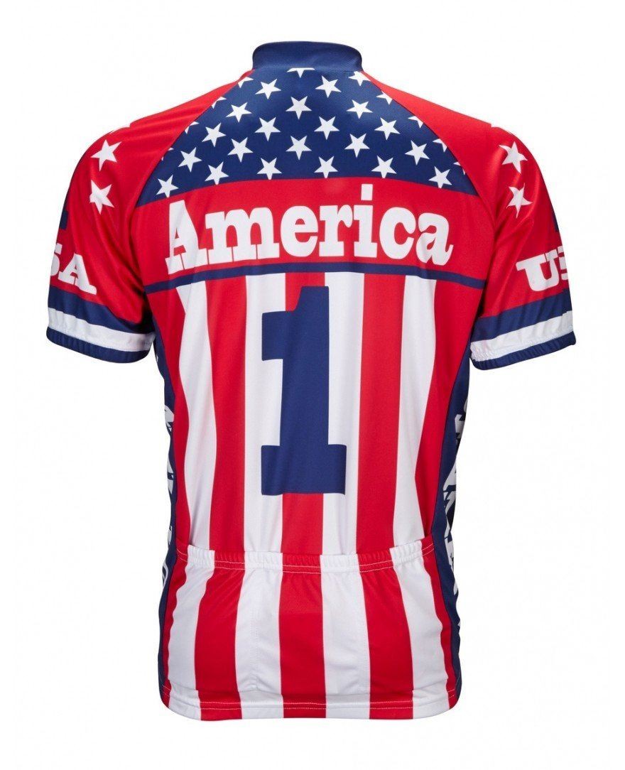 America One Men’s Cycling Jersey (S, M, L, XL, 2XL)