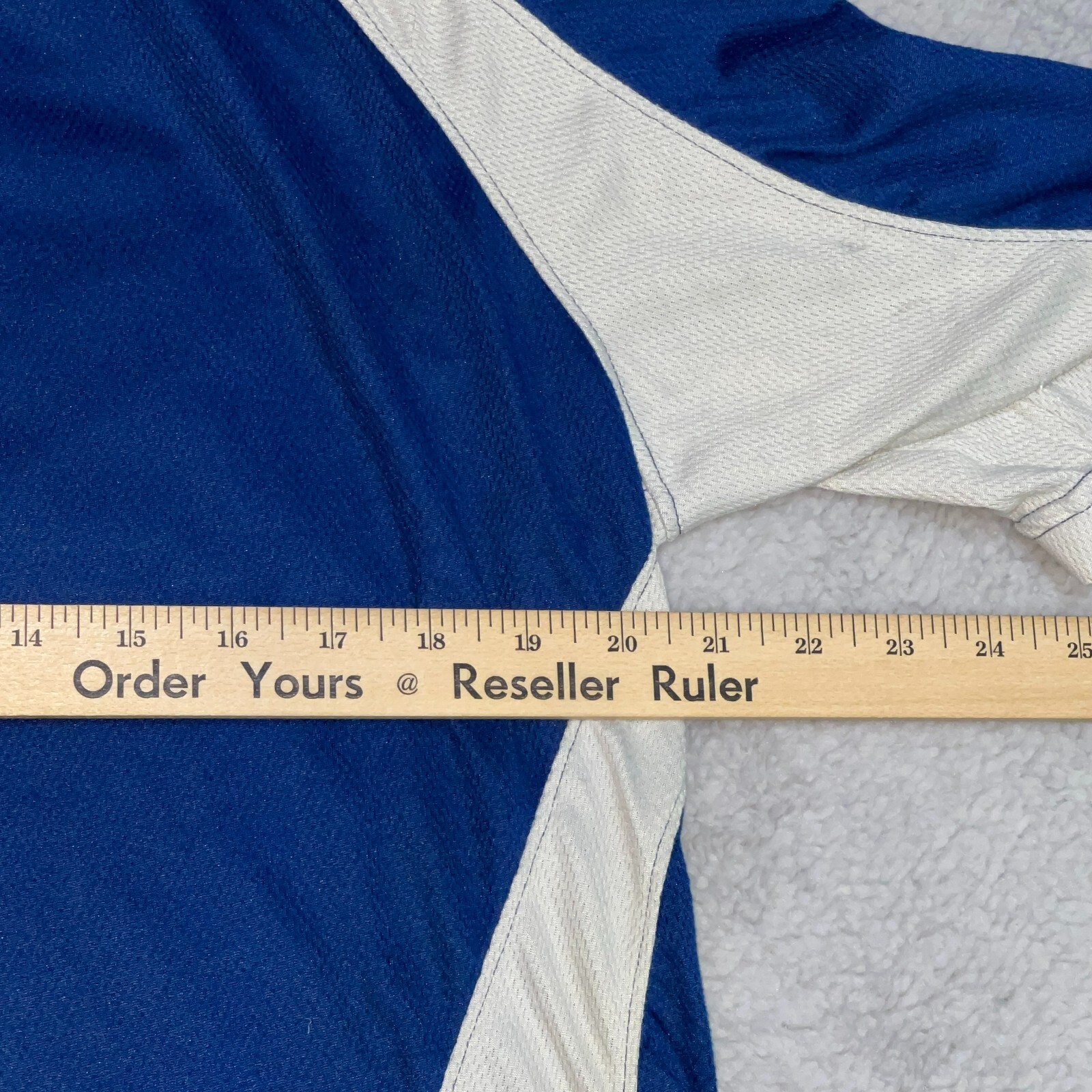 Pearl Izumi Cycling Jersey Men’s Medium 1/4 Zip Blue White Stretch Lightweight
